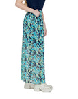 Morgan De Toi Abstract Art Flowy Maxi Skirt