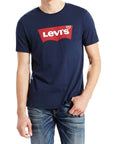 Levi’s Logo Pure Cotton T-Shirt - Navy