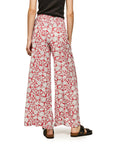 Pepe Jeans High Rise Floral Wide Leg Pants