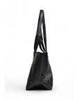 Desigual Minimalist Vegan Leather Black Tote Bag