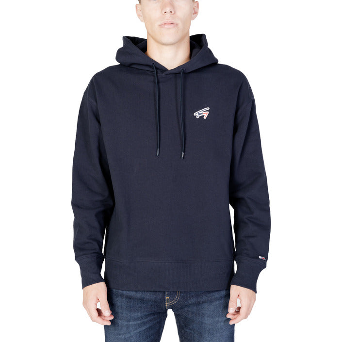 Tommy Hilfiger Logo Cotton-Rich Hooded Pullover