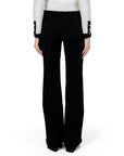 Morgan De Toi Flared Fit Black Suit Pants