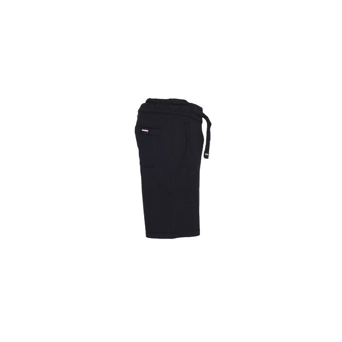 U.S. Polo Assn. Logo Black 100% Cotton Shorts