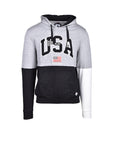 U.S. Polo Assn. Logo Pure Cotton Athleisure Hooded Pullover