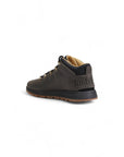 Timberland Logo High Top Genuine Leather Sneakers