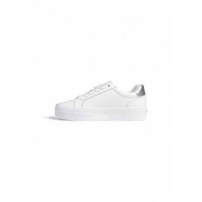 Calvin Klein Logo Genuine Leather Sneakers