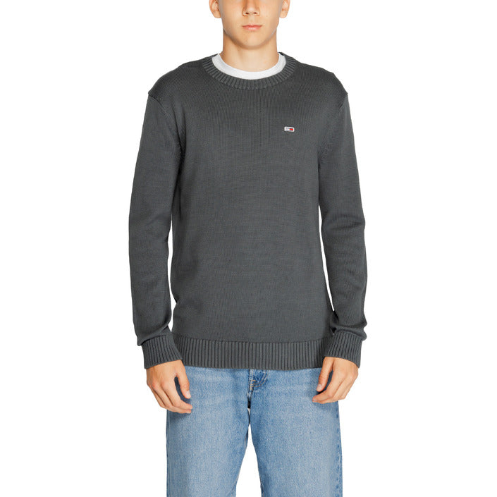 Tommy Hilfiger Jeans 100% Cotton Crewneck Sweater - grey