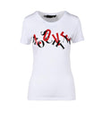 Love Moschino Logo Typography Cotton-Rich T-Shirt