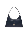 Furla Logo Classic Leather Handbag - Noble Blue