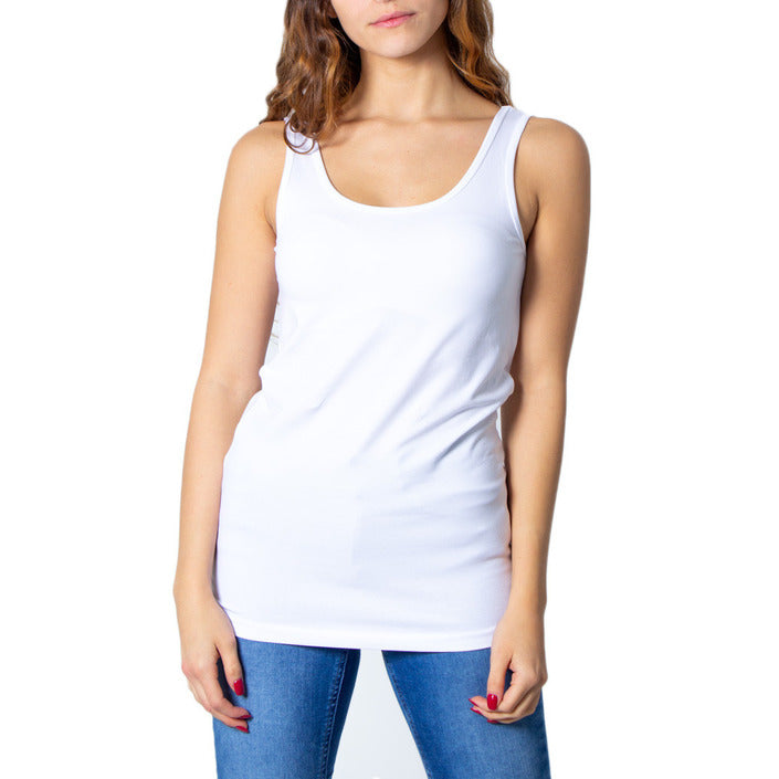 Only Minimalist Longline Cotton Tank Top