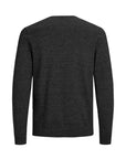 Jack & Jones Minimalist 100% Cotton Sweater - grey