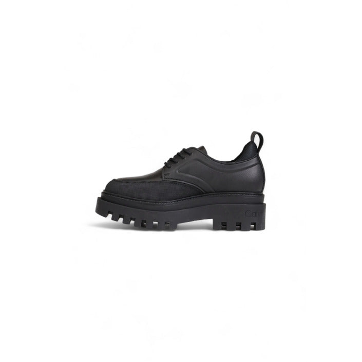 Calvin Klein Minimalist All Black Lace Up Shoes