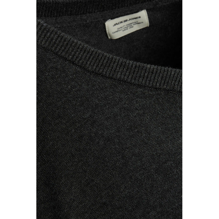 Jack &amp; Jones Minimalist 100% Cotton Sweater - grey