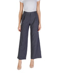 JDY Minimalist Grey Wide Leg Suit Pants