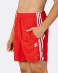 Adidas Classic Logo & 3 Stripe Quick Dry Athleisure Swim Shorts