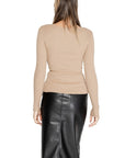 Morgan De Toi Minimalist Ribbed Knit Top