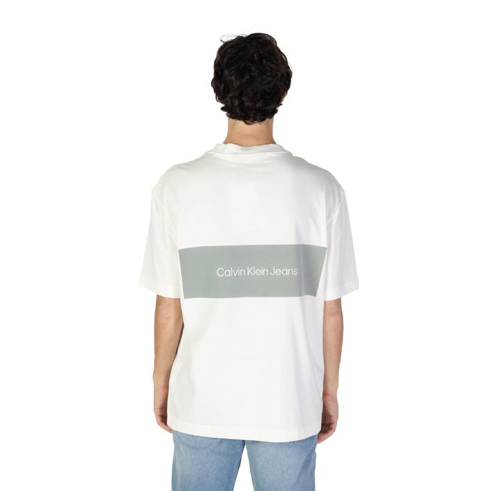 Calvin Klein Jeans Logo 100% Cotton Crewneck T-Shirt