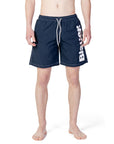 Blauer Logo Athleisure Quick Dry Swim Shorts