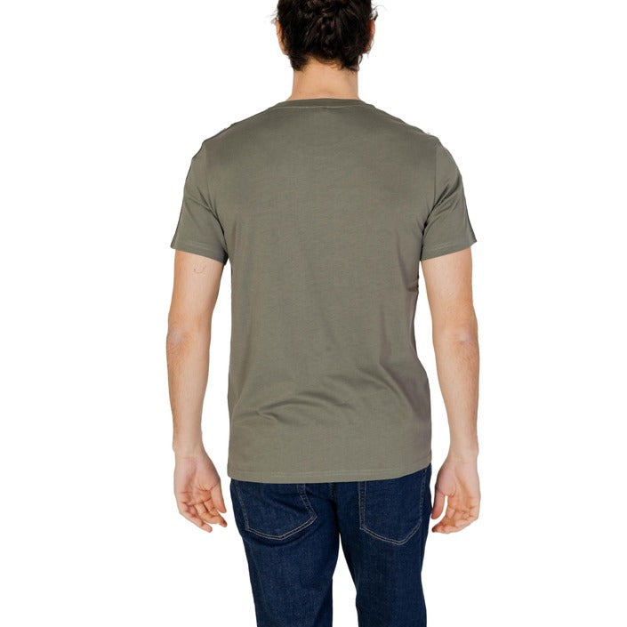 Emporio Armani Logo Pure Cotton T-Shirt - green