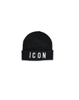 Icon Logo Black Beanie