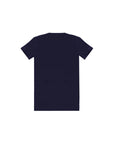 Emporio Armani Logo Strikethrough Cotton-Rich T-Shirt