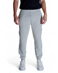 Calvin Klein Minimalist Light Grey Joggers Cotton-Rich