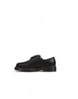 Dr. Martens Minimalist  Genuine Leather Black Lace-Up Shoes