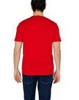EA7 By Emporio Armani Logo Cotton-Blend Athleisure T-Shirt - Multiple Colors