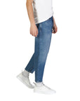Antony Morato Medium Wash Tapered Crop Jeans