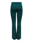 Only Green Color Boot Cut Suit Pants