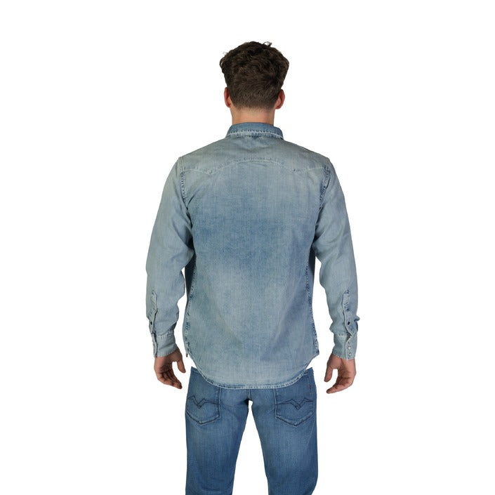 Replay Minimalist Denim Shirt