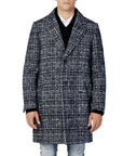 Antony Morato Wool-Blend Two-Button Longline Coat