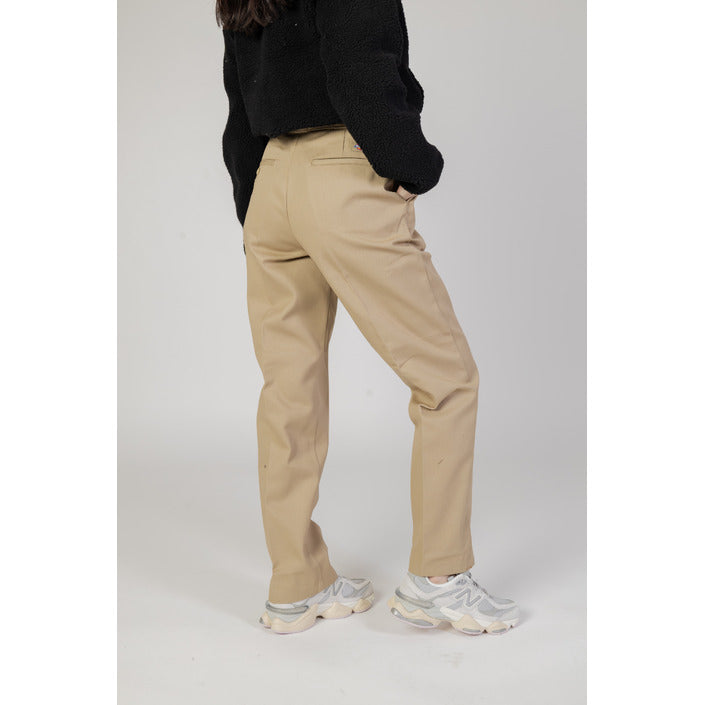 Dickies Minimalist Khaki Beige Straight Leg Pants 100% Cotton