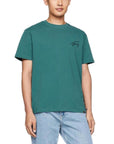 Tommy Hilfiger Jeans Scripted Logo Cotton-Rich T-Shirt - green