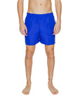 Nike Logo Quick Dry Swim Shorts - vivid blue