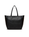 Calvin Klein Minimalist Black Vegan Leather Tote Bag