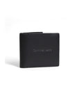 Calvin Klein Logo Genuine Leather Black Wallet