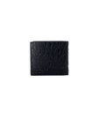 Armani Exchange Logo Monogram Vegan Leather Black Wallet