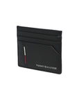 Tommy Hilfiger Logo Genuine Leather Slim Cardholder Wallet