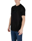 Armani Exchange Logo 100% Cotton Crewneck T-Shirt