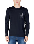 Armani Exchange Logo 100% Cotton Long Sleeve Top