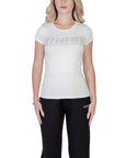 Guess Logo Cotton-Rich Crewneck T-Shirt