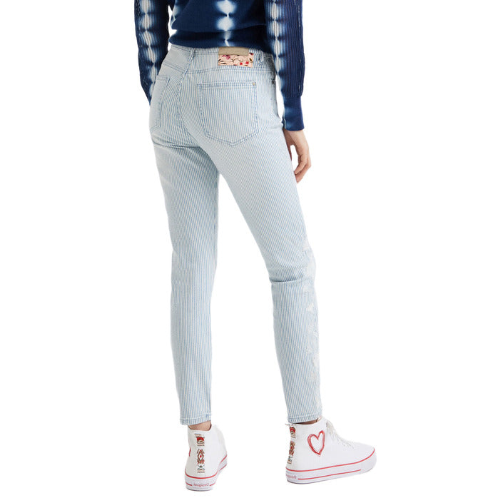 Desigual Bleached Skinny Jeans