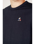 Le Coq Sportif Logo Athleisure Pure Cotton T-Shirt - Blue