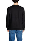 Emporio Armani Logo 100% Cotton Sweatshirt - black