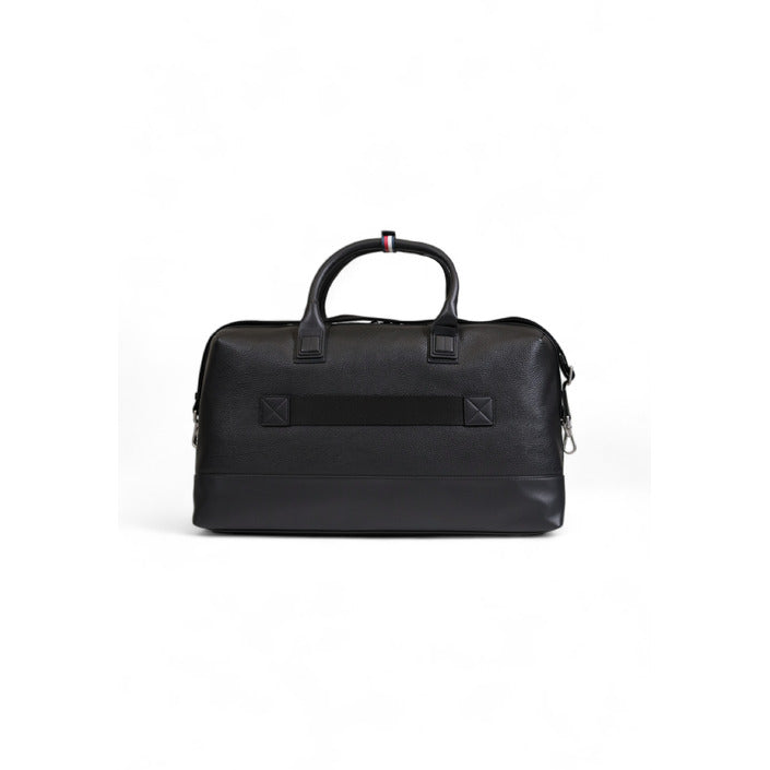 Tommy Hilfiger Logo Unisex Vegan Leather Duffel Bag