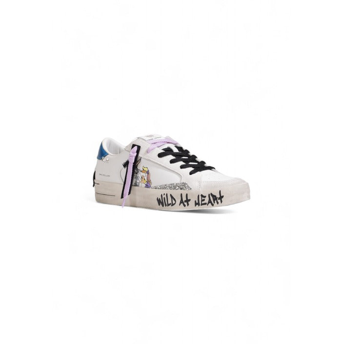 Crime London Logo Genuine Leather Sneakers