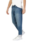 Antony Morato Medium Wash Tapered Crop Jeans