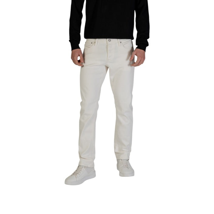 Jack & Jones Logo Straight Leg Fit Chinos