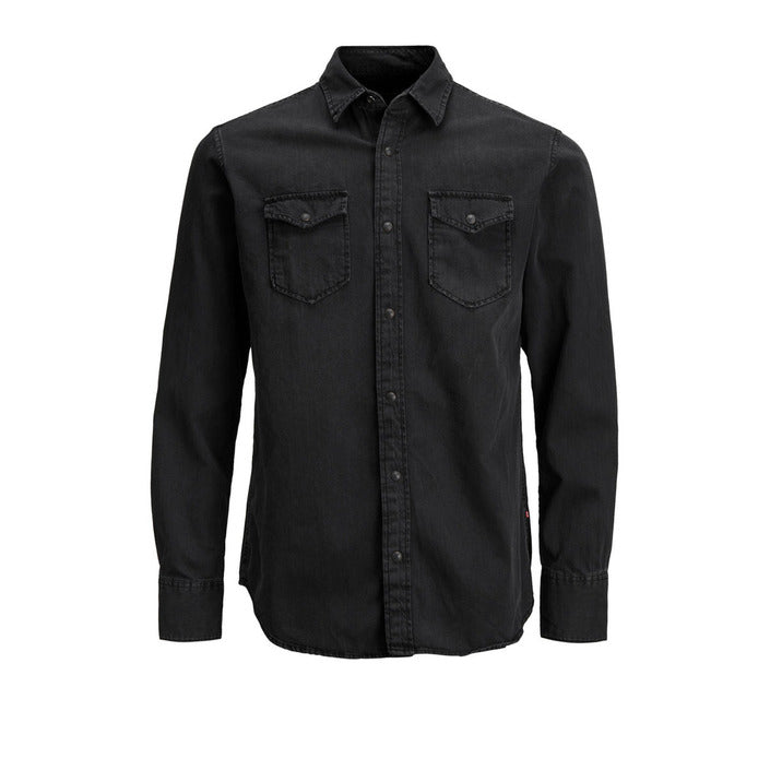 Jack &amp; Jones Collar Button-Down Shirt - black